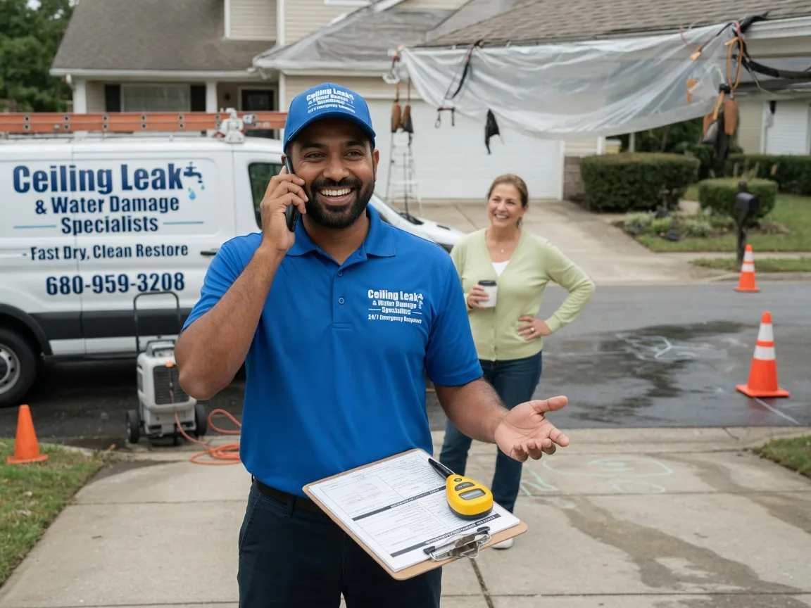 Ceiling Leak Cleanup Scottdale, GA FAQs
